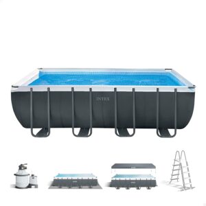 Intex 26356NP - Piscina desmontable rectangular Ultra XTR Frame INTEX