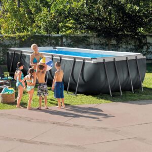 Piscina portátil rectangular intex